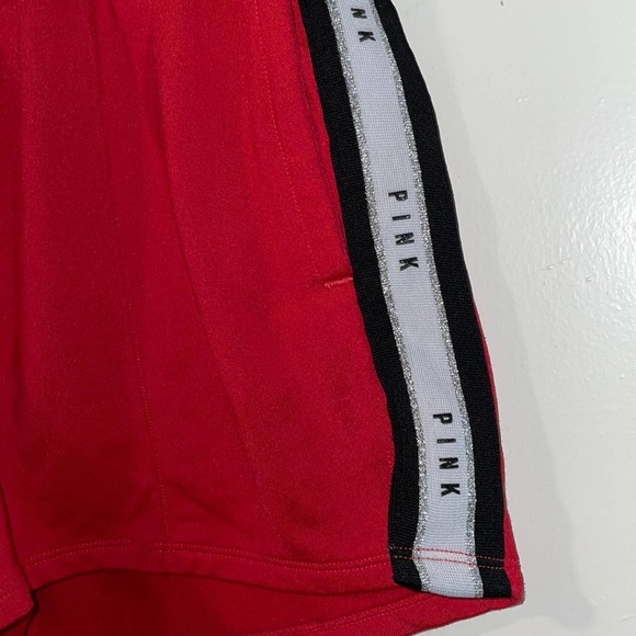 Victoria’s Secret PINK Red Jogging Shorts Small - Picture 2 of 4
